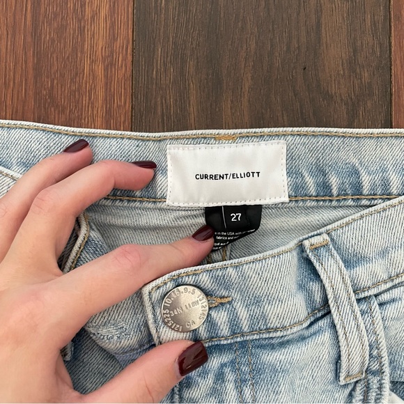 Current/Elliot straight high waist jeans - Picture 3 of 8